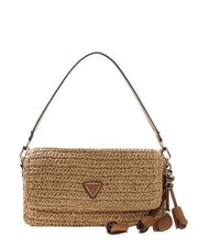 GUESS OFELIA Bolso de hombro natural / co&ntilde;ac - Bolsos Mujer - 1