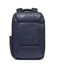 PIQUADRO CRONUS Mochila para port&aacute;til de 14", de piel. azul - Mochilas para port&aacute;til - 1