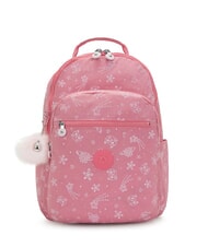 KIPLING SEOUL COLLEGE Mochila para port&aacute;til de 15 pulgadas rosa medio - Bolsos Mujer - 1