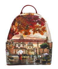 YNOT YESBAG Mochila con bolsillo frontal Roma lloviendo - Bolsos Mujer - 1