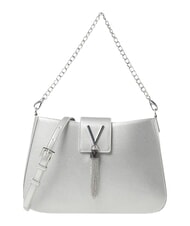 MARIO VALENTINO DIVINA Bolso convertible acolchado plata - Bolsos Mujer - 1
