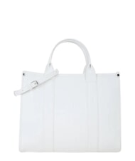 MARIO VALENTINO SYRIA RE Bolso de mano con dos asas para el hombro blanco - Bolsos Mujer - 1