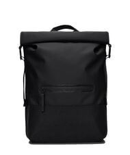 RAINS TRAIL ROLLTOP Mochila para port&aacute;til de 13" negro - Mochilas Escuela & Tiempo Libre - 1