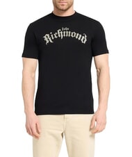 JOHN RICHMOND PALGI Camiseta de manga corta negro/negro - camiseta - 1