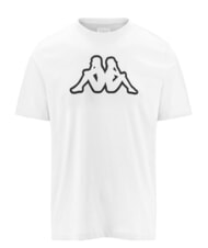 KAPPA LOGO Camiseta de manga corta blanco-negro - camiseta - 1