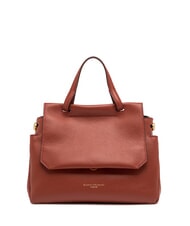 GIANNI CHIARINI OTTAVIA Bolso de piel Hecho en Italia rojo ladrillo - Bolsos Mujer - 1
