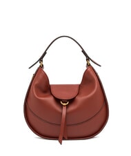 GIANNI CHIARINI EDITH Bolso de piel con correa para el hombro rojo ladrillo - Bolsos Mujer - 1