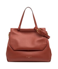 GIANNI CHIARINI OTTAVIA Bolso de cuero rojo ladrillo - Bolsos Mujer - 1