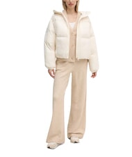 TOMMY HILFIGER TH Edred&oacute;n relleno de plumas blanco antiguo - Chaquetas de plumas de mujer - 1