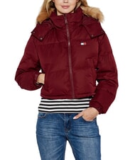 TOMMY HILFIGER TH JEANS Chaqueta corta de plumas rojo intenso - Chaquetas de plumas de mujer - 1