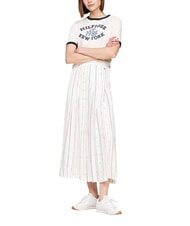 TOMMY HILFIGER TH Falda larga bandera bufanda stp/ multi - Faldas de mujer - 1