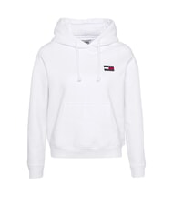 TOMMY HILFIGER TH JEANS Sudadera con capucha de algod&oacute;n blanco antiguo - Sudaderas - 1