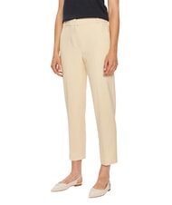 TOMMY HILFIGER TH  Pantalones de cintura alta marfil de campo - Pantalones de mujer - 1