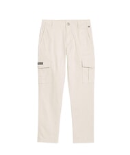 TOMMY HILFIGER TH KIDS Pantalones multibolsillos beige cl&aacute;sico - pantalones para ni&ntilde;os - 1