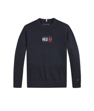 TOMMY HILFIGER TH Jersey de cuello redondo cielo del desierto - Su&eacute;teres para ni&ntilde;os - 1