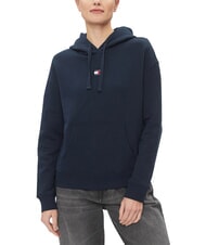 TOMMY HILFIGER TH JEANS Sudadera de algod&oacute;n Marina de noche oscura - Sudaderas de mujer - 1