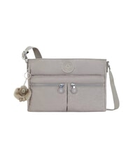 KIPLING NEW ANGIE Bolso bandolera multibolsillos gris - Bolsos Mujer - 1