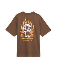 VANS OFF THE WALL Camiseta de manga corta cacao a&ntilde;ejo - camiseta - 1