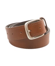 TIMBERLAND DOUBLE STITCHING Cintur&oacute;n de cuero acortable - Cinturones