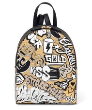BRACCIALINI MURALES Mochila estampada oro - Bolsos Mujer - 1