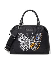 BRACCIALINI KEIRA Bolsa con aplicaciones mariposa negra - Bolsos Mujer - 1