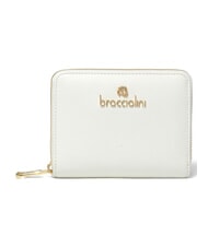 BRACCIALINI BASIC Cartera de cuero para mujer blanco - Carteras Mujer - 1