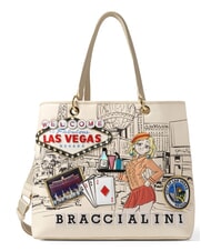 BRACCIALINI CARTOLINE Las Vegas Bolso de hombro con correa para el hombro. multi - Bolsos Mujer - 1