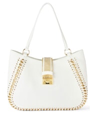 BRACCIALINI ROCK Comprador de hombro blanco - Bolsos Mujer - 1
