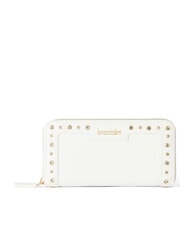 BRACCIALINI ROCK Cartera con cremallera blanco - Carteras Mujer - 1