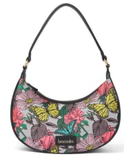 BRACCIALINI JACQUARD Bolso de hombro negro m&uacute;ltiple - Bolsos Mujer - 1