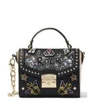 BRACCIALINI ROCK Minibolso con correa para el hombro negro - Bolsos Mujer - 1
