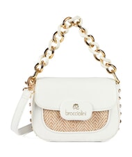 BRACCIALINI CHAIN Minibolso con correa para el hombro blanco - Bolsos Mujer - 1