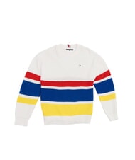 TOMMY HILFIGER KIDS BIMBO Su&eacute;ter de algod&oacute;n blanco - Su&eacute;teres para ni&ntilde;os - 1
