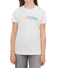 TOMMY HILFIGER KIDS BIMBA Camiseta de manga corta blanco &oacute;ptico - Camiseta ni&ntilde;o - 1