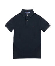 TOMMY HILFIGER TH Polo de algod&oacute;n blanco desgastado - camisa polo - 1