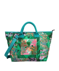 YNOT COLORS BAY L Bolso de mano con correa para el hombro selva - Bolsos Mujer - 1