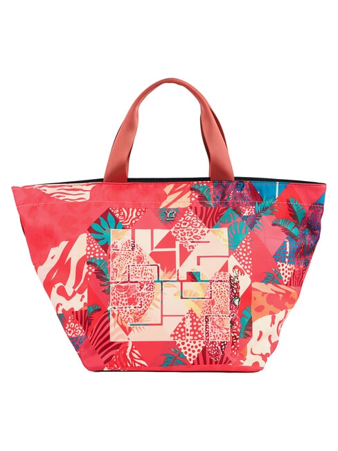 YNOT COLORS BAY Bolso de compras XL, bolso de hombro coral - Bolsos Mujer