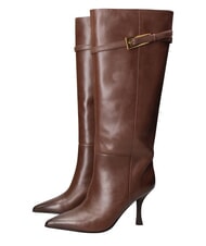 MARC ELLIS ME25 Bot&iacute;n alto, tac&oacute;n de 9 cm, de piel. - Zapatos Mujer