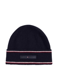 TOMMY HILFIGER CORP LAMBS Gorro de lana azul - Sombreros - 1