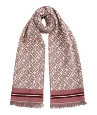 TOMMY HILFIGER MONOPLAY JACQUARD Bufanda de lana rojo - Bufandas - 1