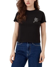 CALVIN KLEIN SCRIPT INSTITUTIONAL Camiseta de manga corta negro - camiseta - 1