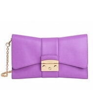 FURLA METROPOLIS Bolso bandolera en piel violeta - Bolsos Mujer - 1