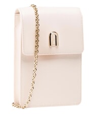 FURLA 1927 Minibolso de hombro vertical en piel ares PERGAMINO - Bolsos Mujer - 1
