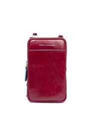 PIQUADRO CAMPIONARIO - BLUE SQUARE Cartera colgante ROJO - Carteras Hombre - 1