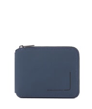 PIQUADRO CAMPIONARIO -PQJ Cartera de cuero azul - Carteras Hombre - 1