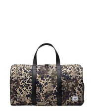 HERSCHEL NOVEL Bolsa de lona grande con correa para el hombro camuflaje terreno - Bolsas de viaje - 1