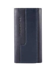 PIQUADRO  Estuche para llaves WOSTOK azul - Llaveros - 1