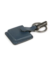 PIQUADRO PQJ Llavero de cuero con connequ azul - Llaveros - 1