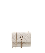 MARIO VALENTINO CHARLOTTE Minibolso de hombro con solapa color crudo - Bolsos Mujer - 1