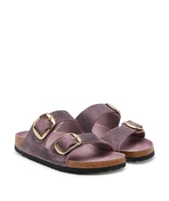 BIRKENSTOCK ARIZONA BIG BUCKLE Sandalias de cuero con hebillas lavanda - Zapatos Mujer - 1